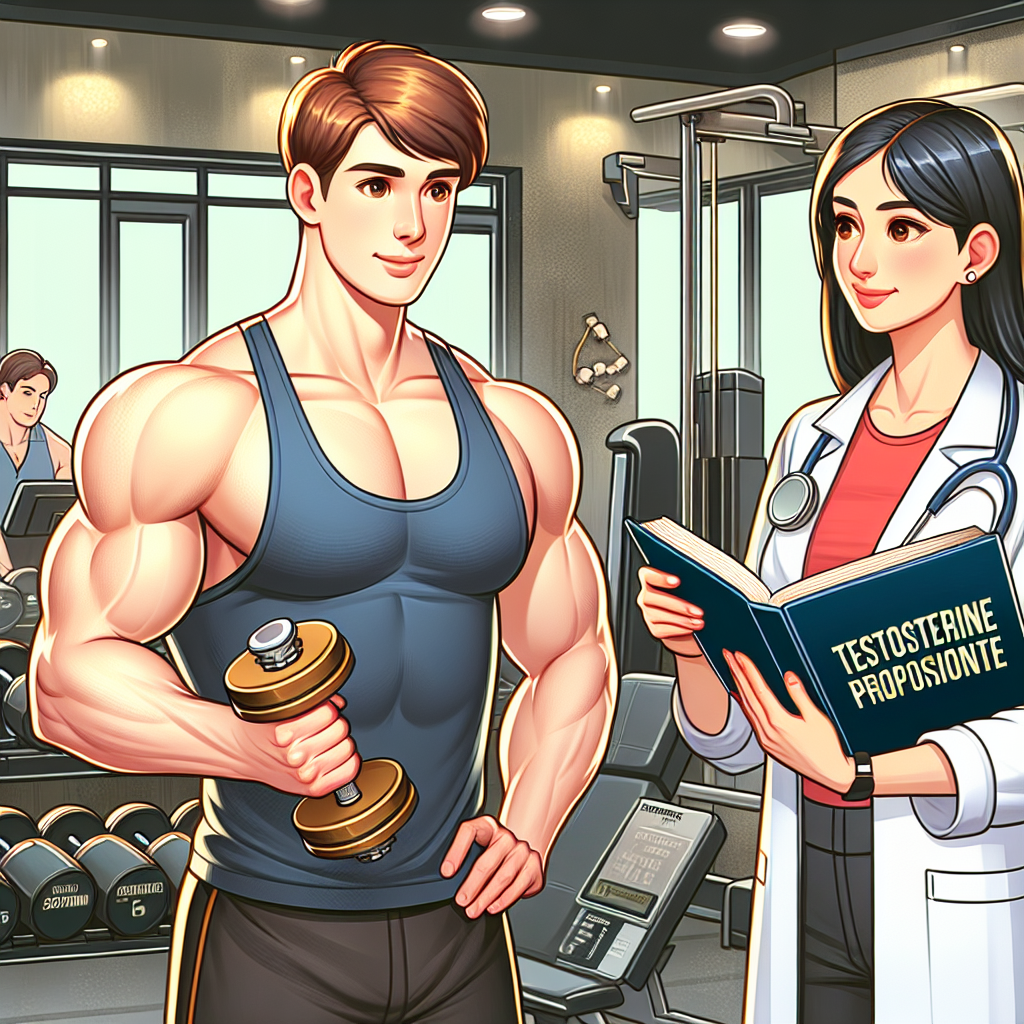Effektiver Muskelaufbau für Anfänger: Die Rolle von Testosteron propionat.