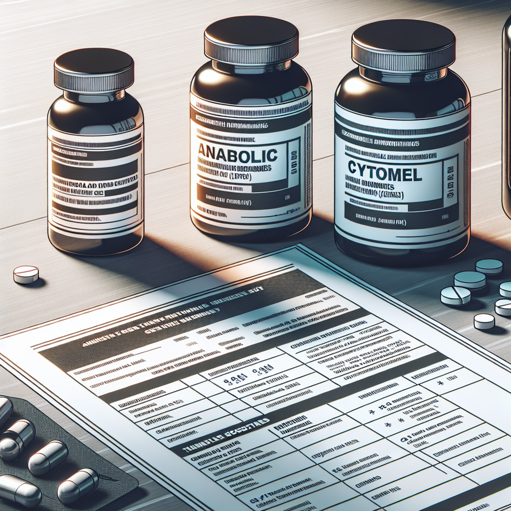 Kombination von anabolen Hormonen mit Cytomel und Empfehlungen