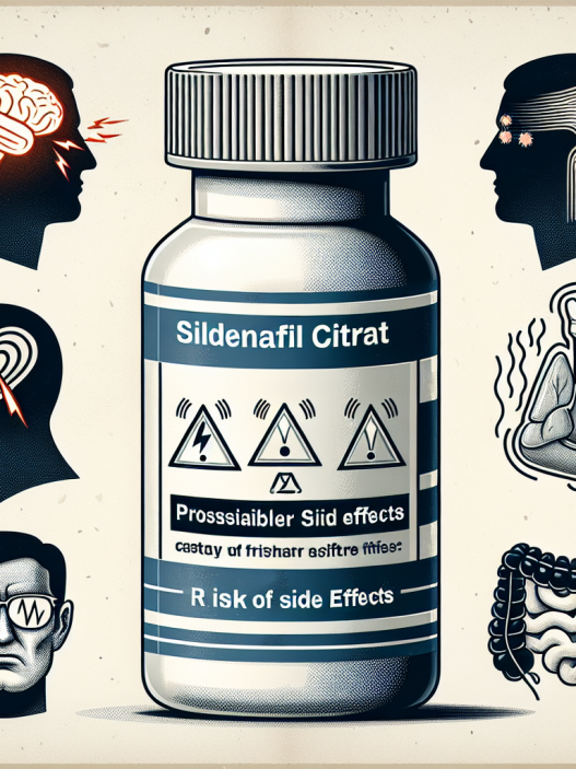 Das Risiko von Nebenwirkungen bei der Einnahme von Sildenafil citrat