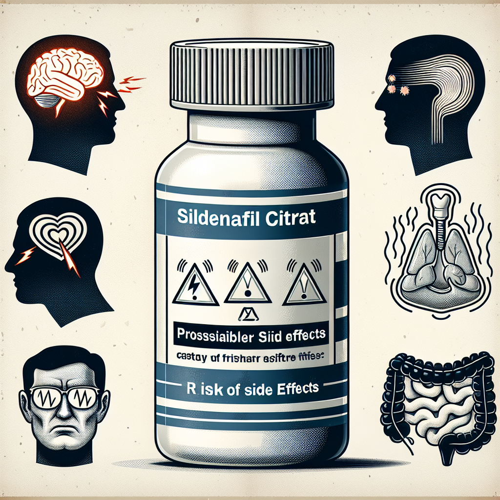 Das Risiko von Nebenwirkungen bei der Einnahme von Sildenafil citrat