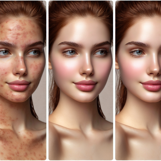 Vorher-Nachher: Hautveränderungen durch Isotretinoin-Therapie